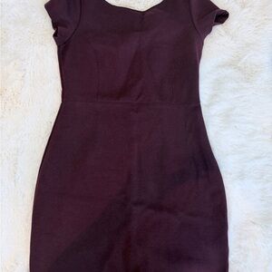 Banana Republic Deep Purple Mini Dress